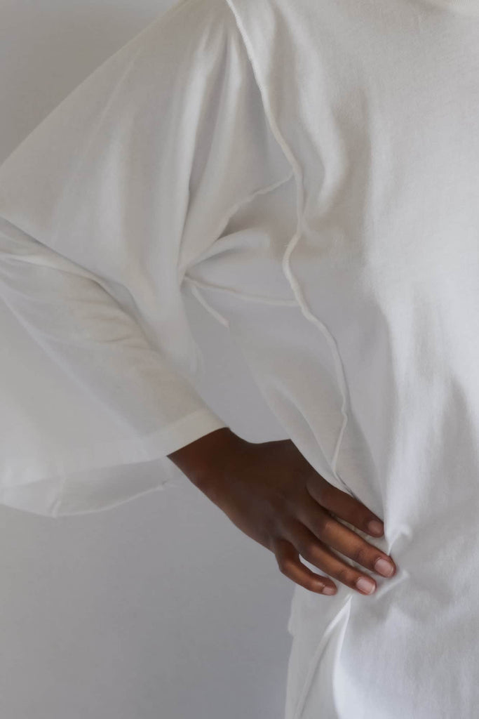 Poi Long Sleeve Tee - Off White