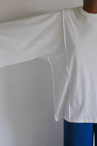 Poi Long Sleeve Tee - Off White