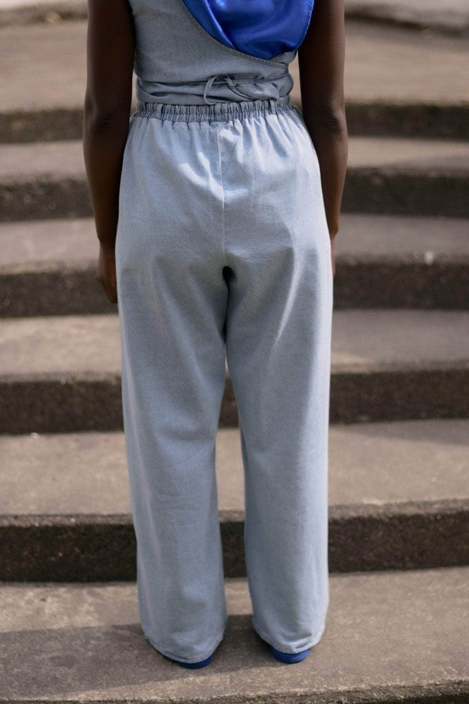 Cravat Pants - Denim Blue