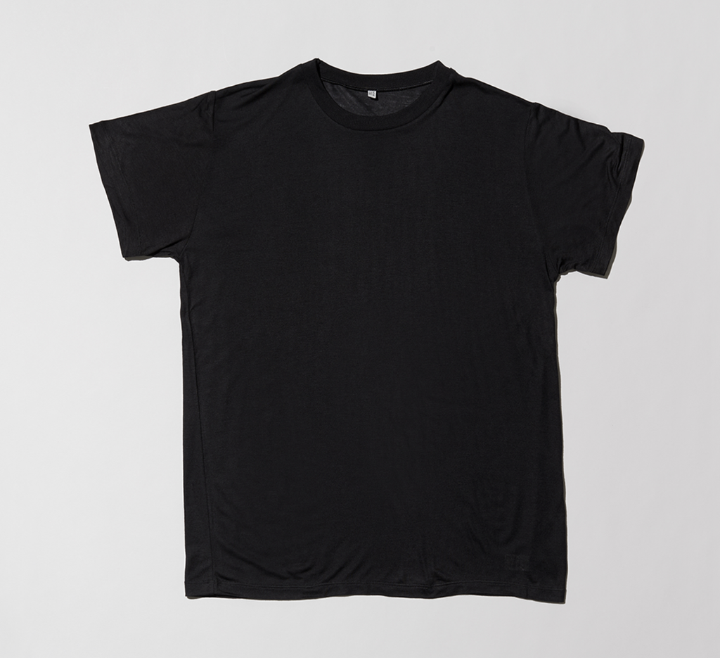 Bamboo Jersey T-Shirt - Black