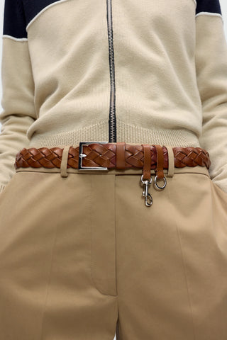 Woven Belt - Tan