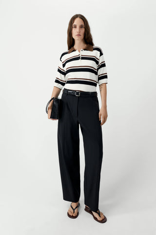 Organic Cotton Striped Polo