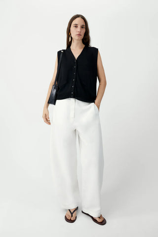 Oversize Waistcoat - Black