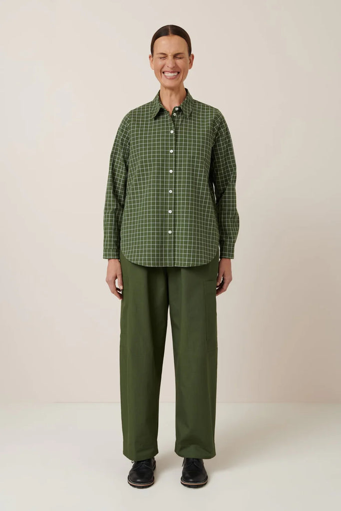 Daily Shirt - Forest Grid