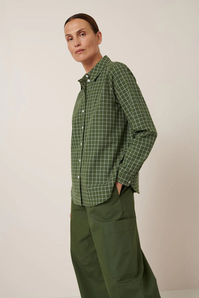Daily Shirt - Forest Grid