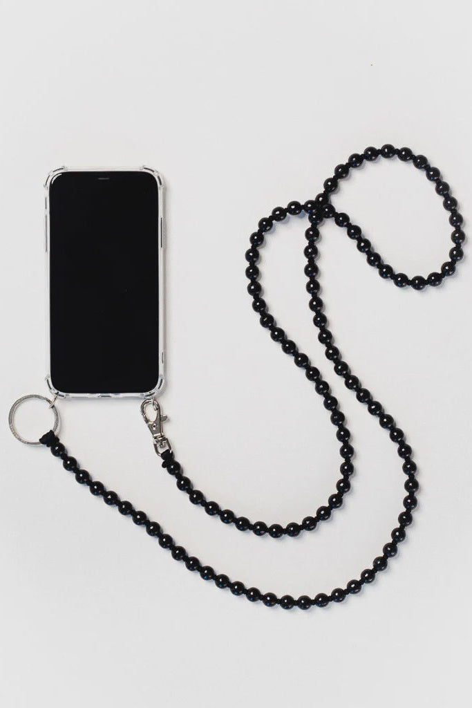 Handykette Phone Necklace - Black/Black