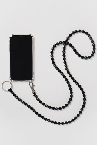 Handykette Phone Necklace - Black/Black
