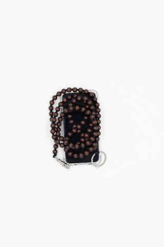 Handykette Phone Necklace - Brown/Black