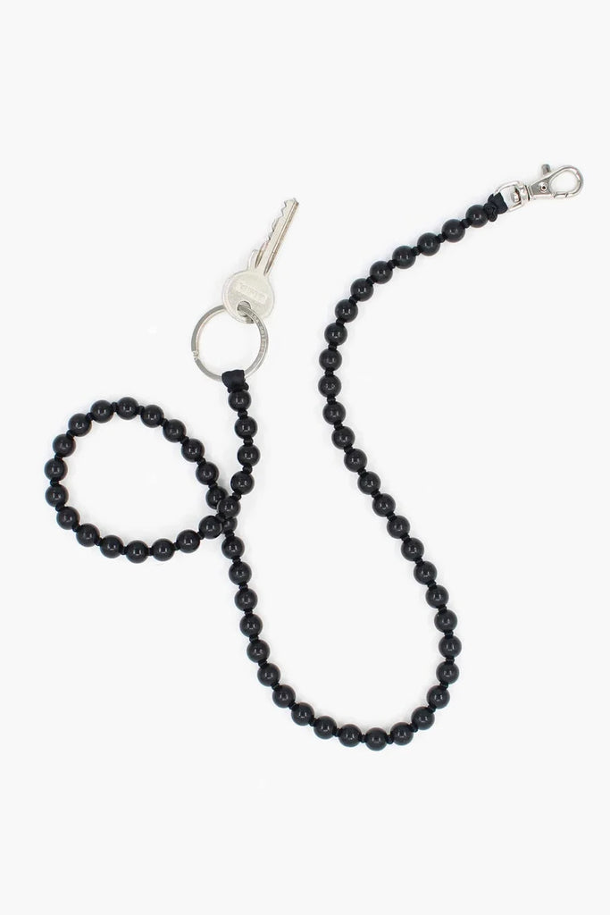 Perlen Long Keyholder - Black/Black