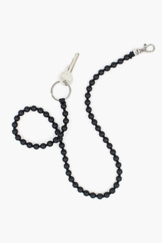 Perlen Long Keyholder - Black/Black