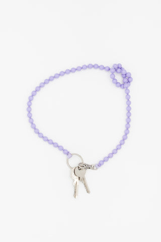 Perlen Long Keyholder - Lilac