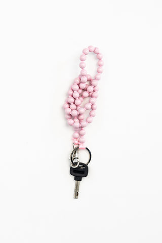 Perlen Long Keyholder - Pastel Rose