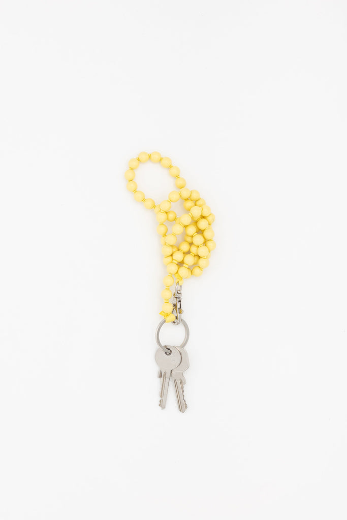 Perlen Long Keyholder - Pastel Yellow