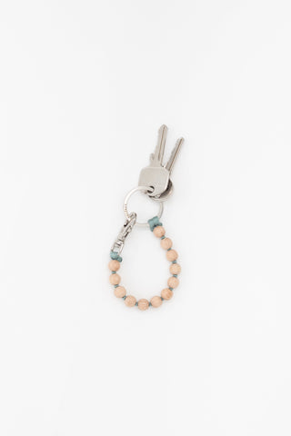 Perlen Short Keyholder - Natural/Dark Salvia