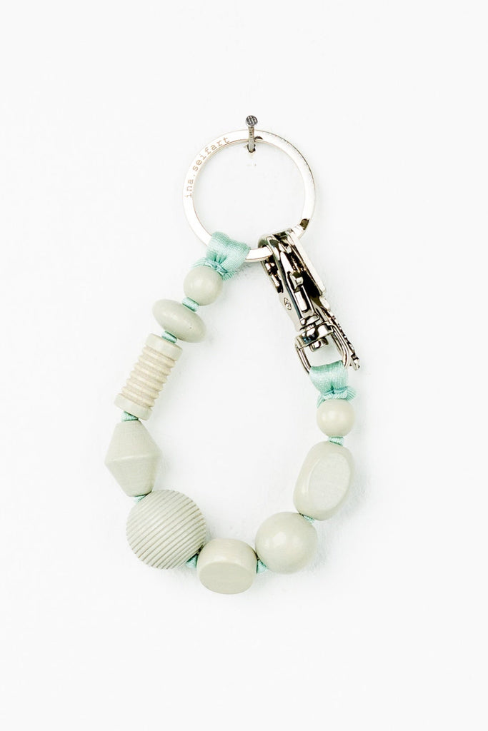 Perlen Short Keyholder - Light Grey Bunter Mix
