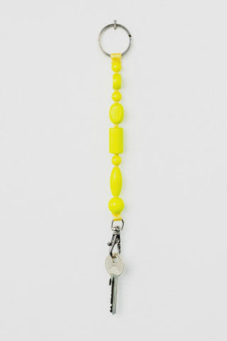Perlen Mix Short Keyholder - Neon Yellow