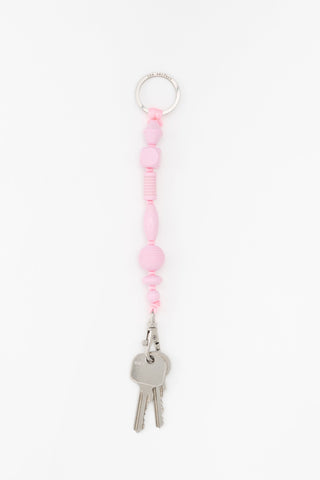 Perlen Short Keyholder - Pastel Rose Bunter Mix