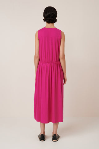 Light Curve Dress - Magenta