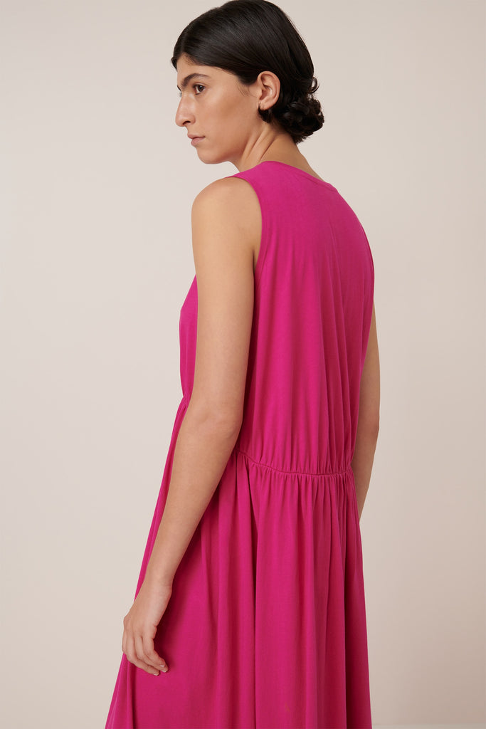 Light Curve Dress - Magenta