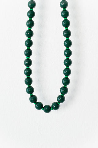 Perlen Long Keyholder - Dark Green/Green