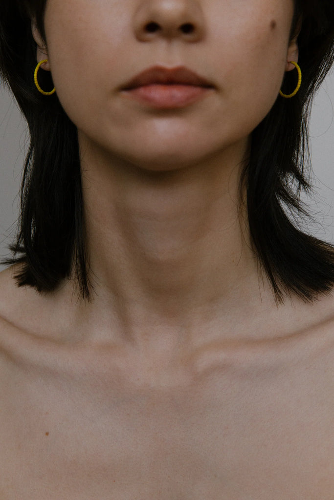 Paisley Hoops - Yellow