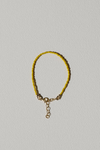 Paisley Bracelet - Yellow