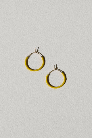 Paisley Hoops - Yellow
