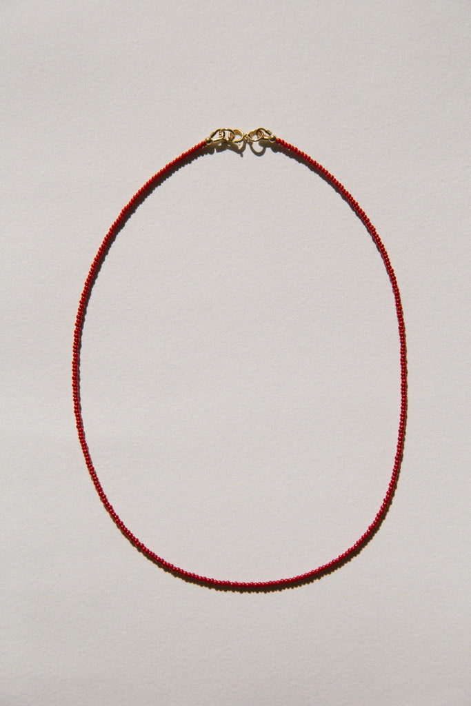 Noah Necklace - Red