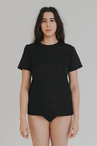 Bamboo Jersey T-Shirt - Black