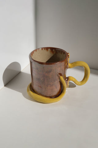 Snake Cup - Copper/Natural/Yellow #1