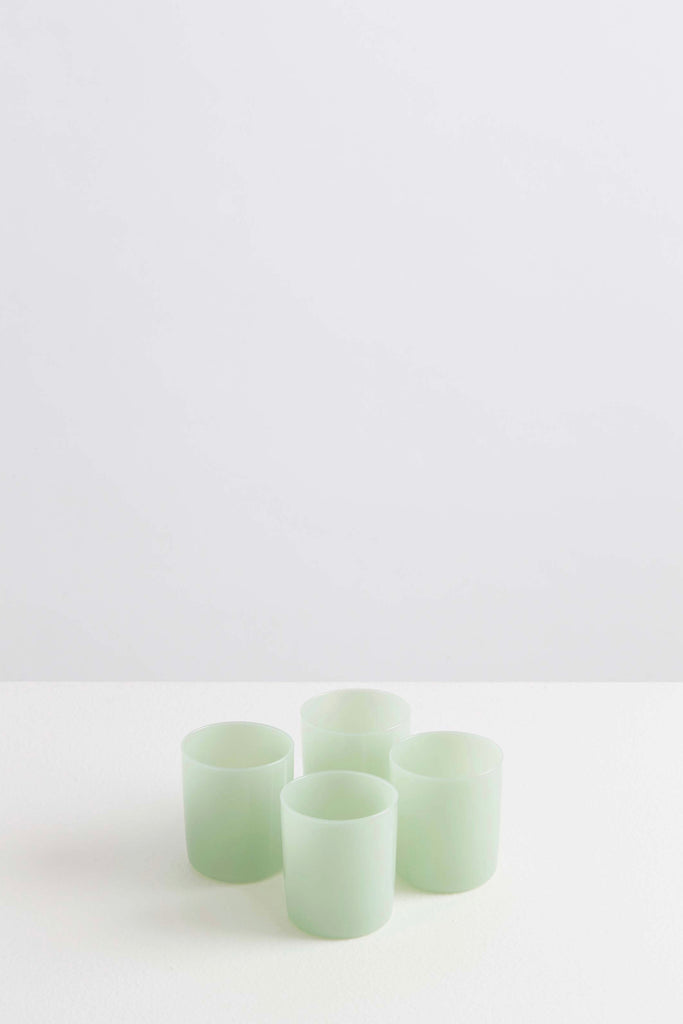 Medium Goblets - Opaque Mint