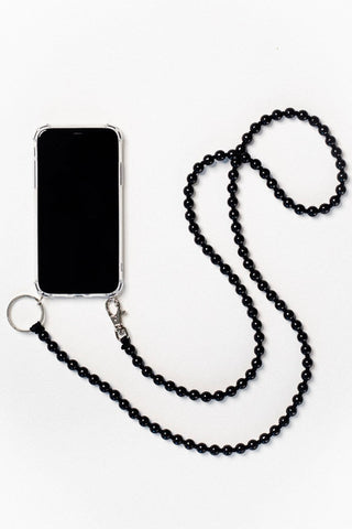 Handykette Phone Necklace - Black/Black