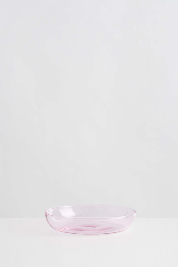 Two Glass Plates - Pink