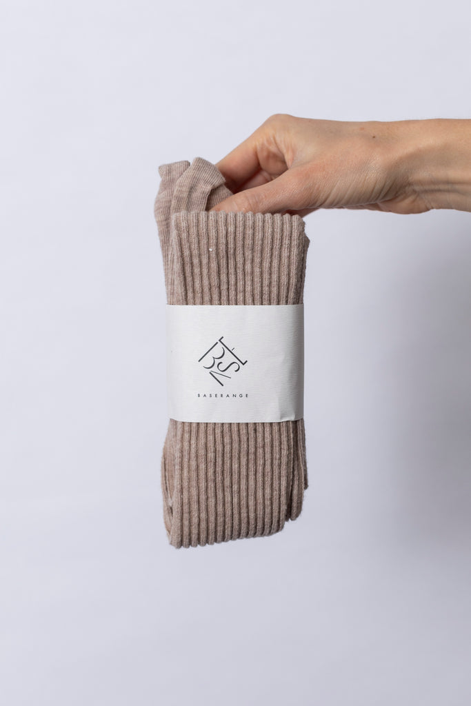 Rib Ankle Socks - Haptic