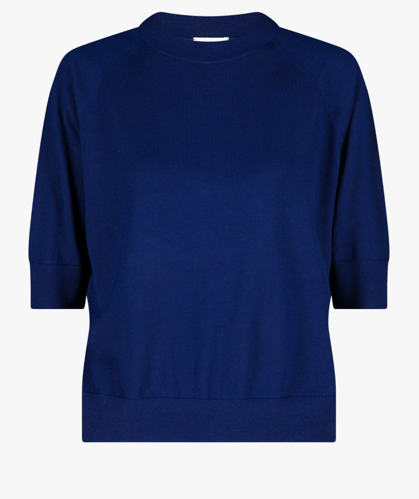 Tuan Short Sleeve Sweater - Indigo